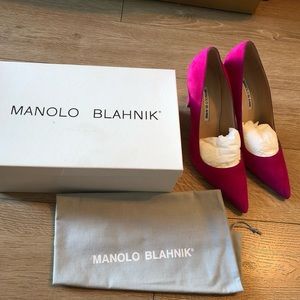 Manolo Blahnik BB Suede Pump